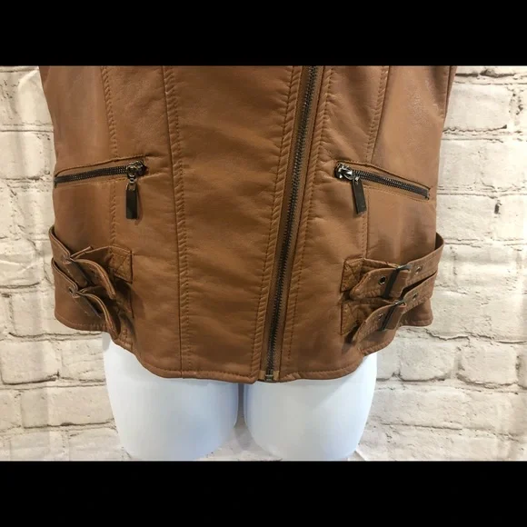 🎉HP🎉💥My Beloved🔥Juniors Moto Vest💥Measurements in Photos💥 - Picture 3 of 15